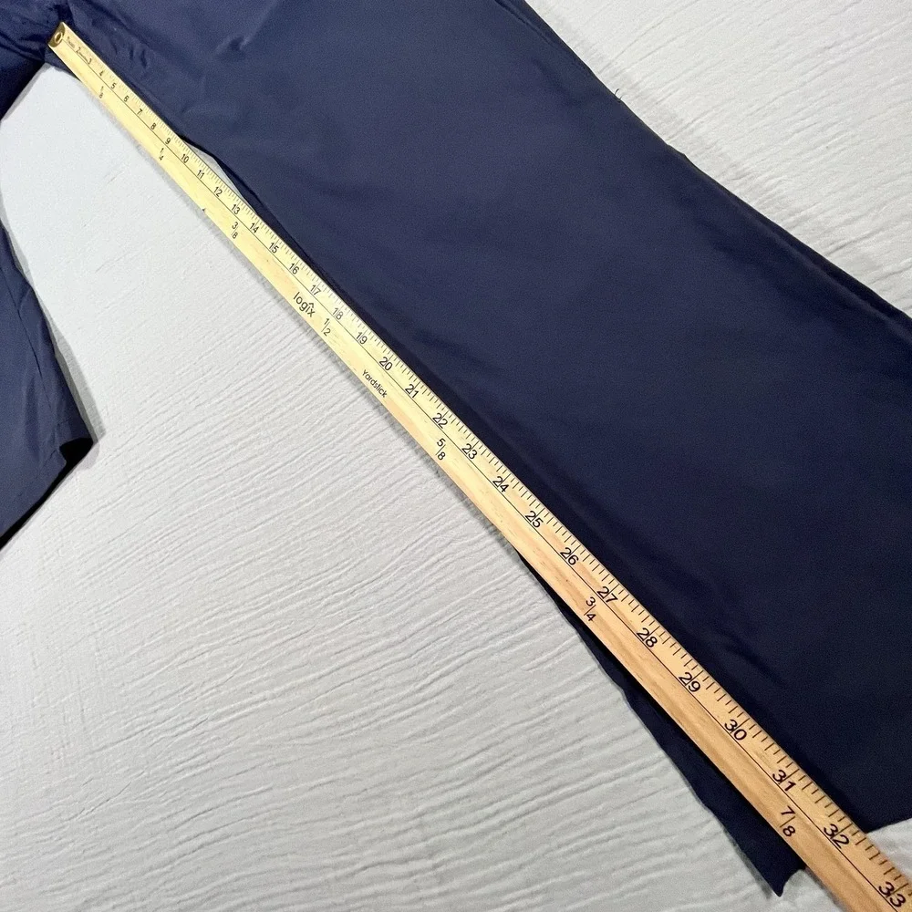 Eddie Bauer Adventure Trek Pants Mens 38x34 Blue Stretch‎ Hiking Chino 6 Pocket